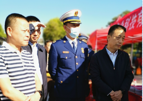 上海魏嘉多媒体制作有限公司参加河源市 2021 年新《安全生产法》 宣传周